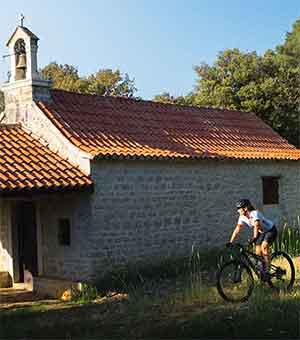 OKRUG-Trogir-bike routes with elevation profile